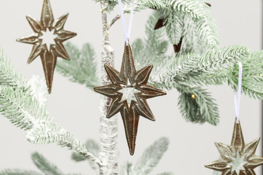 Star of Wonder Metal Art Ornament