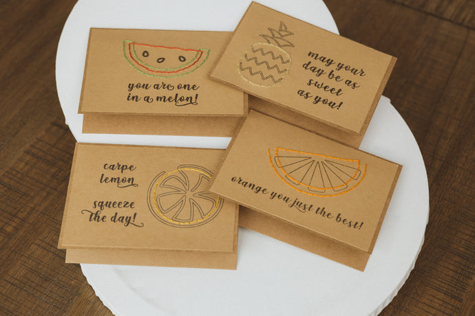 Fruit Greeting Card Sets