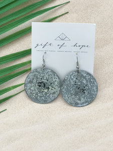 Bottle Cap Earrings