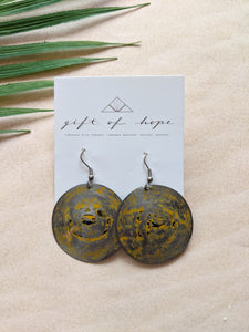 Bottle Cap Earrings