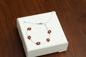 Beaded Flower Bracelets