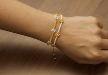 Beaded Flower Bracelets