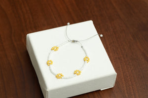 Beaded Flower Bracelets