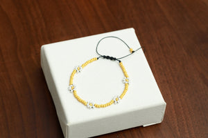 Beaded Flower Bracelets