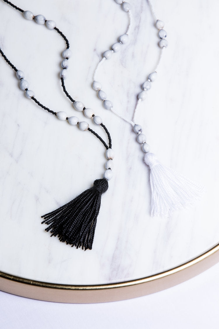 Majok Tassel Necklace