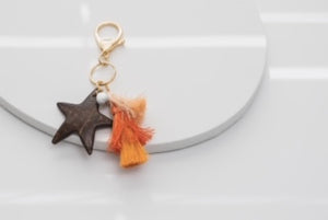 Starfish Tassel Keychain